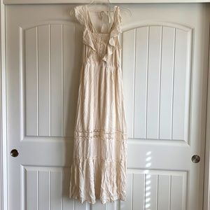 Boho Cream Long Dress